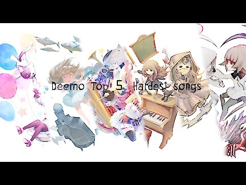 Deemo top 5 hardest songs (Hard Difficulty as of 2.4)