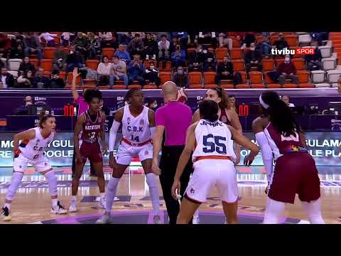 Kadınlar Türkiye Kupası Özet | ÇBK Mersin Yenişehir Belediyesi 81-58 Hatayspor