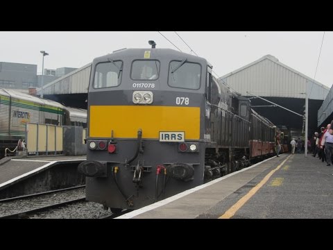 IRRS Diesel Railtour at Connolly Station, Dublin