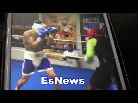 Adrien Broner Crazy Hand Speed In Sparring - EsNews Boxing