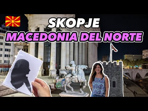 VOY en AUTOBÚS de SOFÍA a SKOPJE | PAÍS MÁS BARATO de EUROPA | VLOG 1 MACEDONIA del NORTE