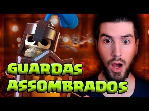 ME PERDI NA ZONA DOS GUARDAS ASSOMBRADOS DO CLASH ROYALE!