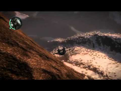 Just Cause 2 proximity flying cliff decent