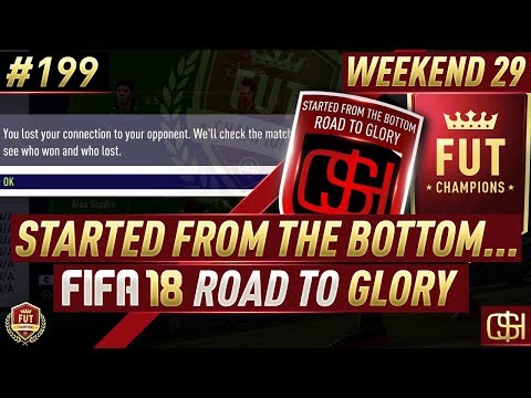#FIFA18 ROAD TO GLORY #199 I NO LOSS GLITCH STILL!