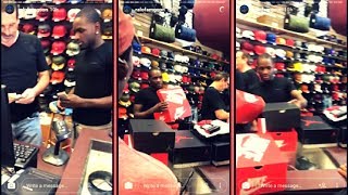 Ralo First Day Working At Footlocker Bags Up 40 Pairs Of Shoes and Leaves Like A Boss
