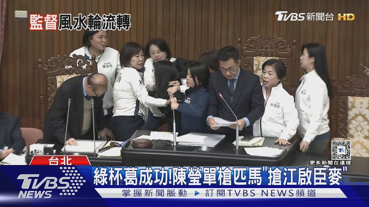 綠杯葛成功！　陳瑩單槍匹馬「搶江啟臣麥」