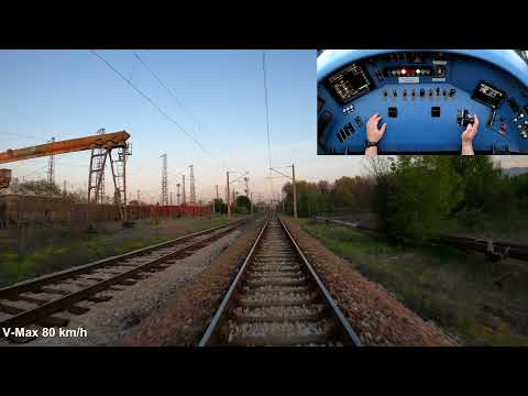 🇧🇬 Cab Ride: Plovdiv - Belozem 🚄 EMU Siemens Desiro Classic 🤩