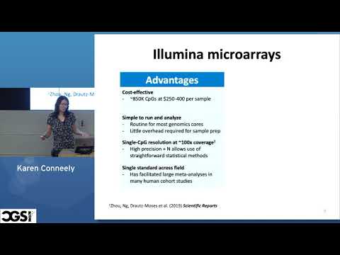 Karen Conneely | Analysis of Whole-Genome Bisulfite Sequencing Data: A Tutorial | CGSI 2019