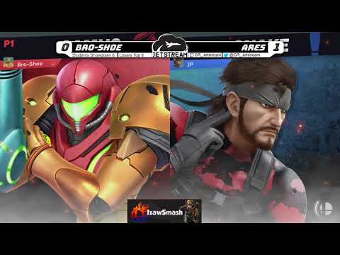 Students Showdown 6 Losers Top 8 - Ares (Snake) Vs. Bro-Shoe (Samus) Smash Ultimate - SSBU