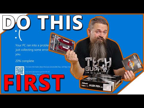 How to Bench Test a Motherboard and CPU