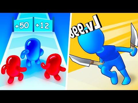 Join Blob Clash 3D | Solo Leveling - Level Up Rolling Max Levels (Part 1)