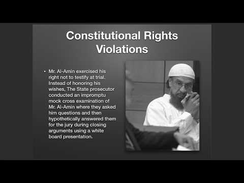 The Legal Discussion Surrounding Imam Jamil Al-Amin's Case and Why A Retrial Is A Necessity