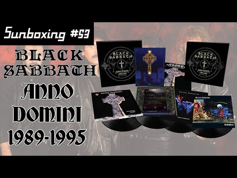 Unboxing the Black Sabbath - Anno Domini 1989-1995 Vinyl Box Set (Sunboxing #53) | Vinyl Community