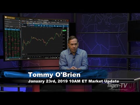 January 23rd 10AM ET Market Update with Tommy O'Brien on TFNN