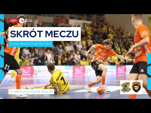 Futsal Świecie - FC Reiter Toruń 3:3 SKRÓT 13. kolejka (2025/26)