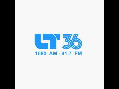 LT36 Radio Chacabuco 1580 Khz AM. Escuchada en Necochea.
