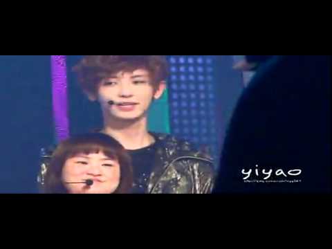 120417 Chanyeol MBC Show Champion Ending