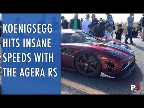 Koenigsegg Hits Insane Speeds With The Agera RS
