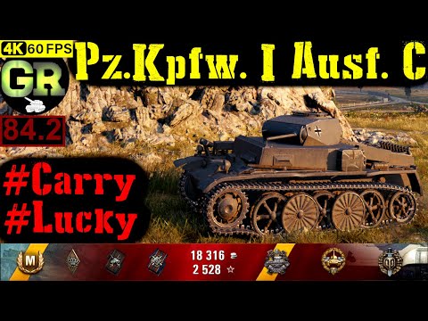 84_World of Tanks Pz.Kpfw. I Ausf. C WoT Replay - 10 Kills 1.4K DMG(Patch 1.4.0)