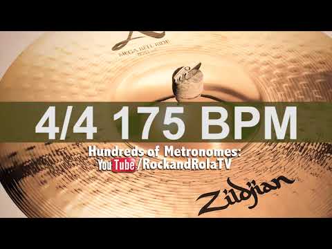 🔴 175 BPM Ride Metronome