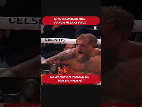 WASAK ANG PANGA NI JAKE PAUL