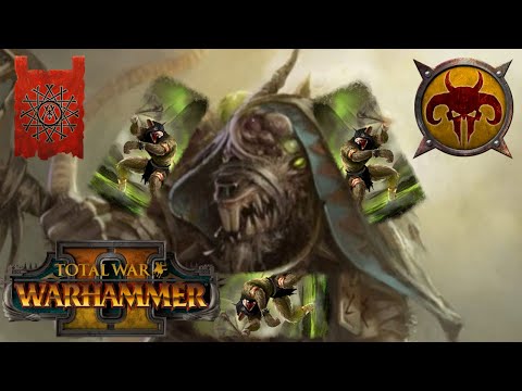 Is Throwing A Pebble OP? Skaven Vs Beastmen. Total War Warhammer 2, Multiplayer