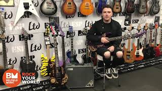 Video thumbnail for ESP LTD Kirk Hammet Limited Edition OUIJA Sparkle Overview & Demo w/ Tim from ESP Guitars Australia by BelfieldMusicShop