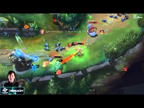 LOL Highlight   CLG Doublelift Kalista   Best Kalista plays of 2015   League of Legends LWatt