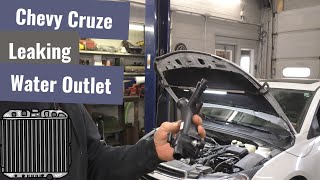 Chevy Cruze - Leaking Water Outlet