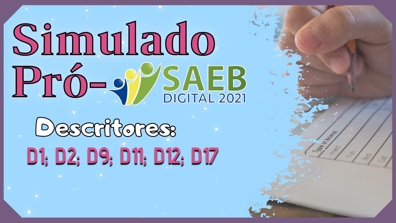1º Simulado de Matemática Pró-SAEB 2023 - Resolvendo Questões dos Descritores do 9º ano
