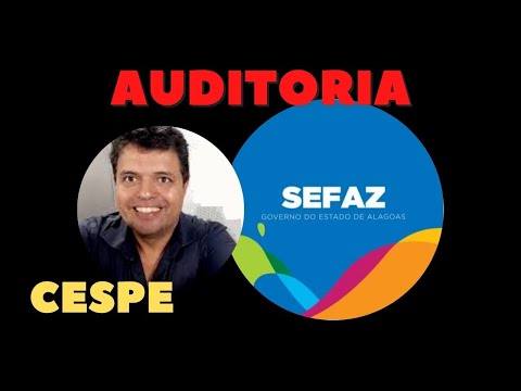 AUDITORIA FISCAL- CONTABIL - TRIBUTÁRIA - SEFAZ ALAGOAS - PROFESSOR TUDÃO - QUESTÕES CEBRASPE