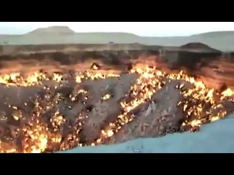 Russian Meteor Crater    FIRST FOOTAGE huge hole!