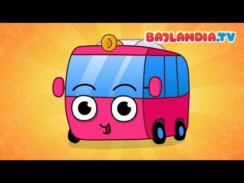 Koła autobusu kręcą się - Piosenka dla dzieci po polsku - Bajlandia.tv