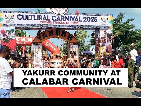 Yakurr Community Lights Up Calabar Cultural Carnival 🔥 | Powerful Traditional Performance