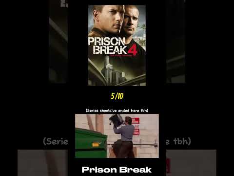 Prison Break Seasons Ranked |1-5 |