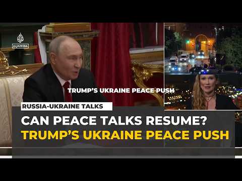 Ukraine peace talks: Putin meets Trump envoys as diplomacy resumes