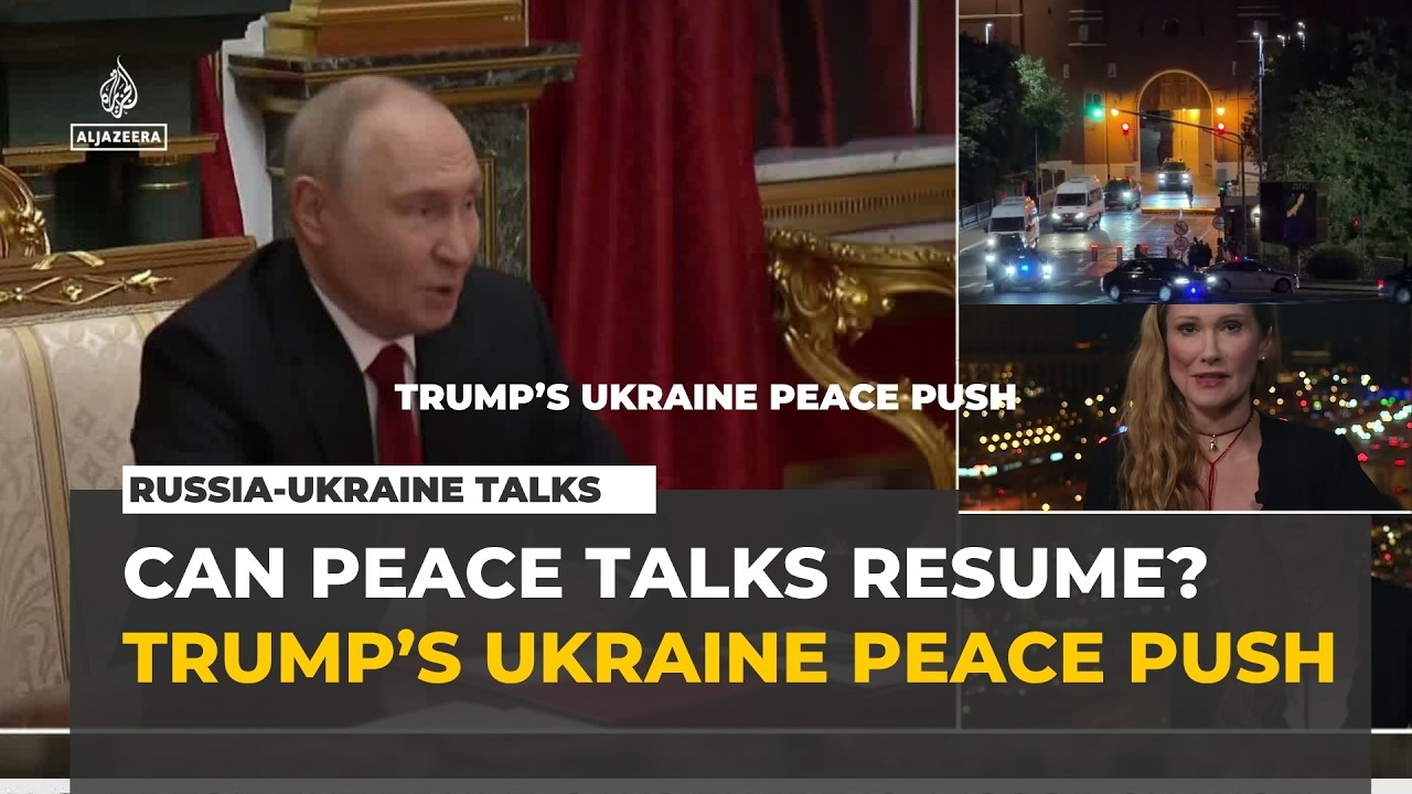Ukraine peace talks: Putin meets Trump envoys as diplomacy resumes