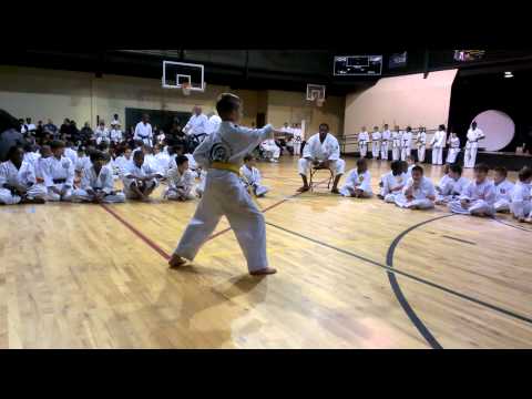 Alex's Kata - First Karate Tournament