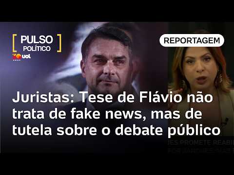 Dani Lima: Tese de Flávio não é sobre fake news, mas de tutela sobre debate público, dizem juristas