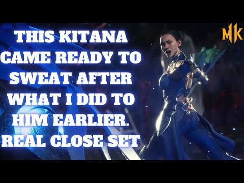 MK11 Ultimate: This Kitana Player Came With Some Sweaty Vengeance After What I Did To His Geras.