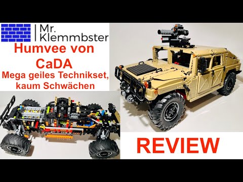CaDA Humvee C61036W, Vorgestellt als Manuelle- und RC-Version