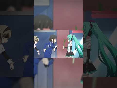🙂 Hatsune Miku cute moments 🙂┃#miku #hatsunemiku #dropkickonmydevil #cute #anime #shorts #short 2