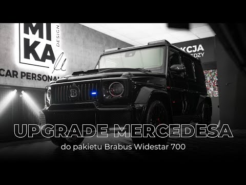 wjechał do naszego studia Mercedes G63 AMG ➡ wyjechał Brabus Widestar 700