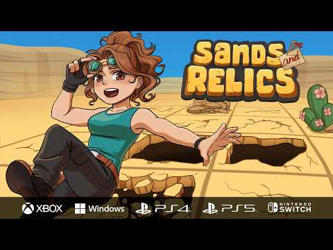 Sands and Relics - Indie Puzzle With Teleporters, Narrow Paths and Combinations | Trailer