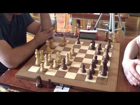 GM Giorgadze Giorgi - GM Vladimir Fedoseev, Gruenfeld defence, rapid chess, PART I