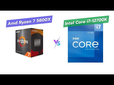 💻 AMD Ryzen 7 5800X vs Intel Core i7-12700K 🆚 Which CPU is Best?