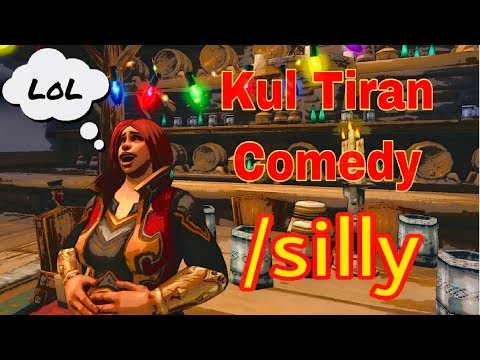 Kul Tiran Comedy - NEW Allied Race Silly Jokes (WoW Scetch)