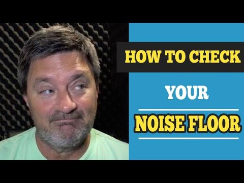 How to Check Your Noise Floor | Voice Over Tips