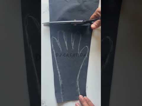 Sewing tips and tricks #tricks 192 Hand Gloves | #handgloves #youtubeshorts #shorts #sewingtips #diy