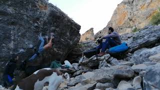 Video thumbnail de Tombatossals, 8a. Xixona